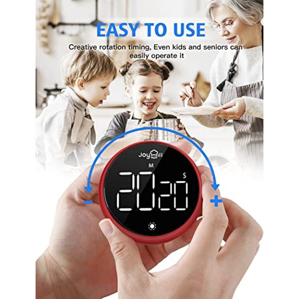 High-End Digital Kitchen Timer – Close-up Detail