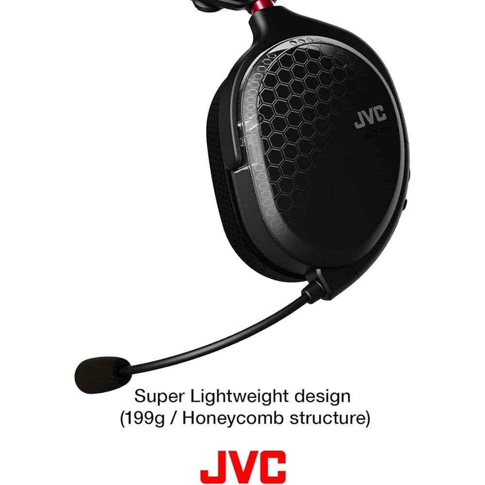 JVC Ultralight Gaming Headset for Superior Comfort – In Use