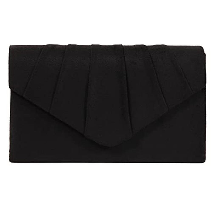 Women Suede Clutch Purses: BBjinronjy Evening Bag with – Front View