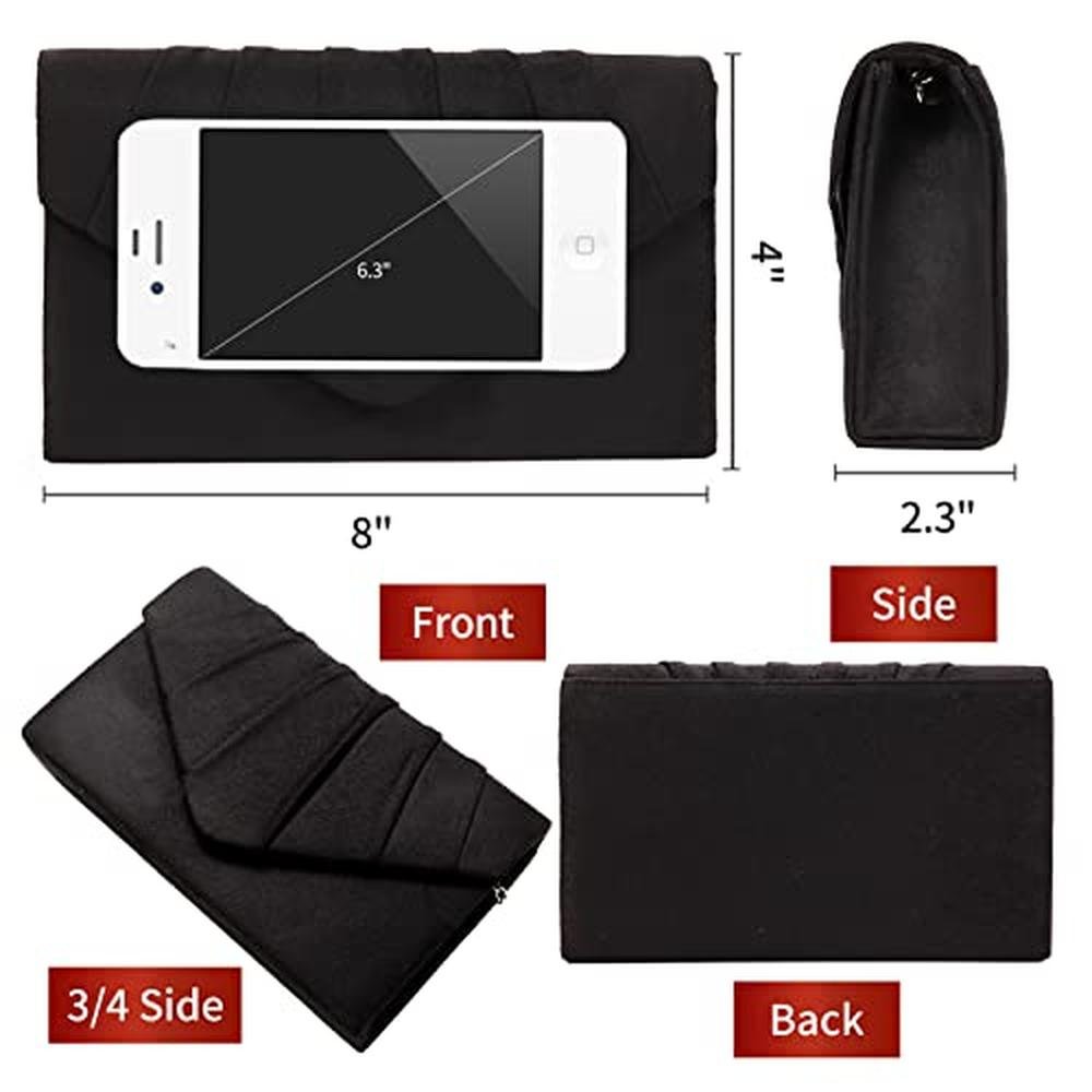 Women Suede Clutch Purses: BBjinronjy Evening Bag with – Packaging