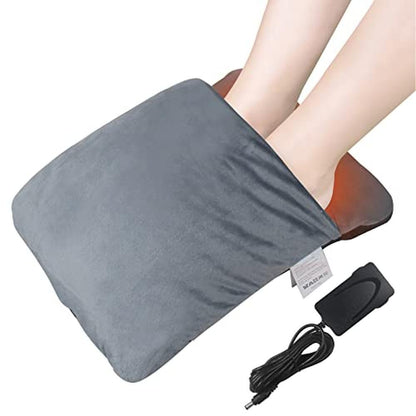 Electric Heated Foot Warmer for Men and Women – Front View