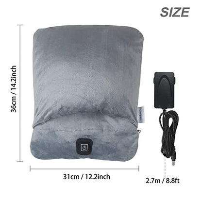 Electric Heated Foot Warmer for Men and Women – Side View