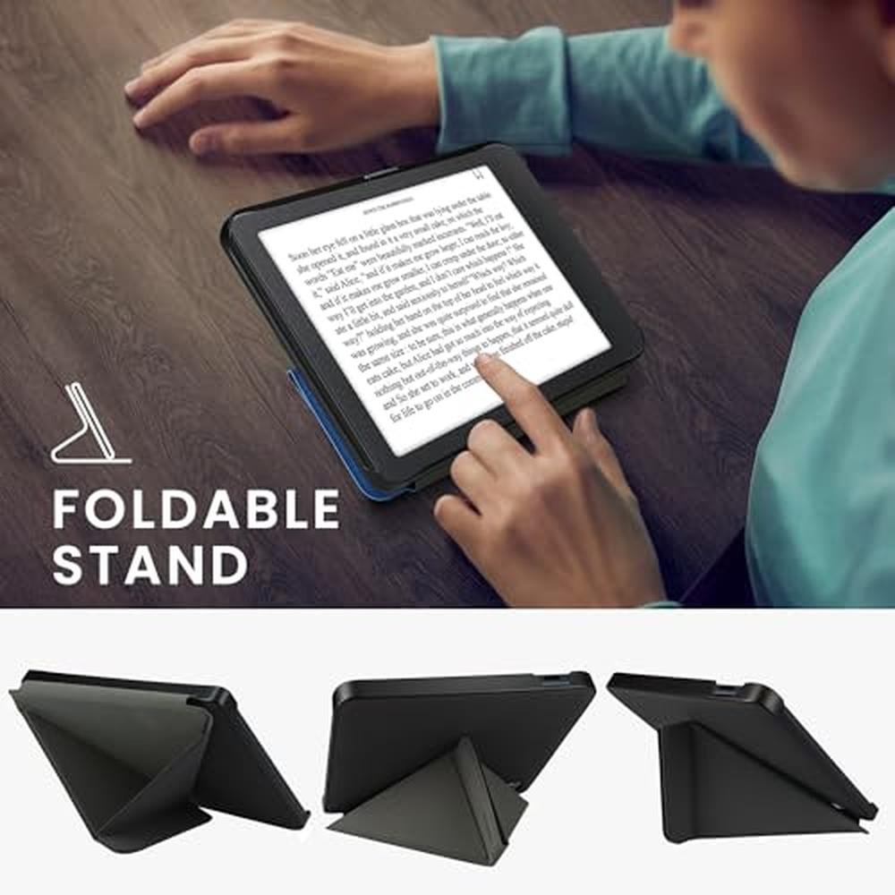 Kwmobile Case: Kwmobile Origami Case Compatible with Kobo – In Use