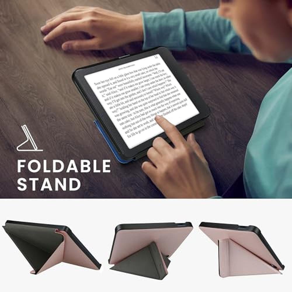 Kwmobile Case: Kwmobile Origami Case Compatible with Kobo – In Use