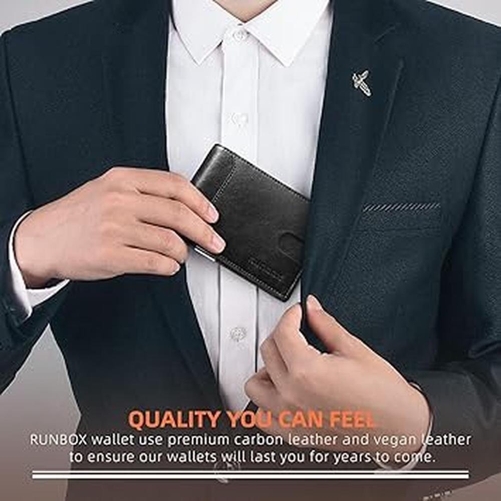 Runbox Wallet: Runbox Slim Leather Money Clip – Packaging