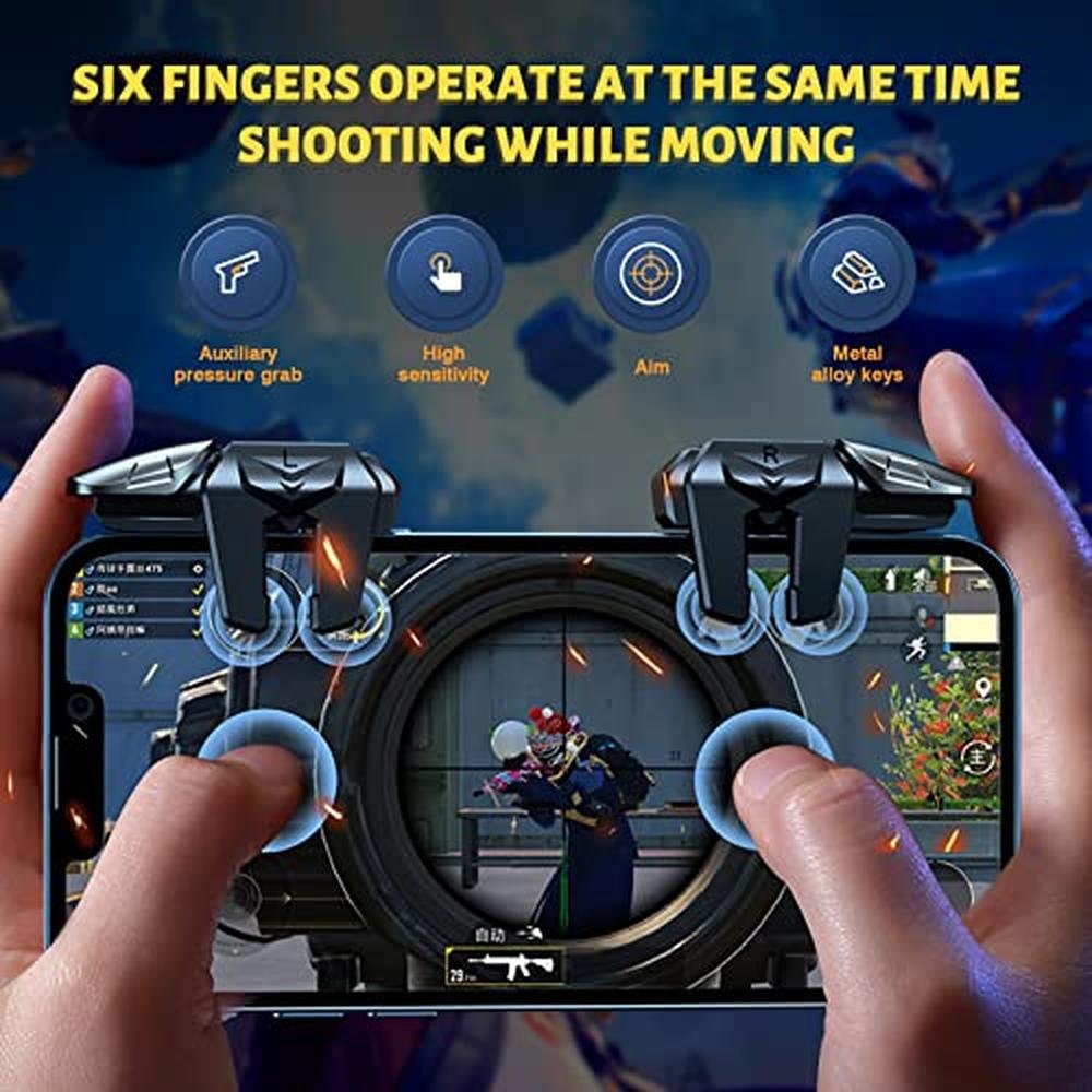Game Mobile: Newseego 2022 New Model Mobile Game Controller – Side View