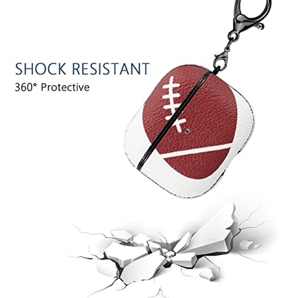 Case AirPods: Soccer Case for AirPods 3 Anti Scratch – Side View