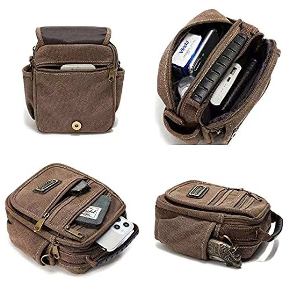 Bag Man: Small Canvas Crossbody Phone Purse Bag – Packaging