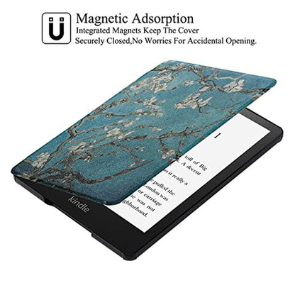 Kindle Paperwhite: REASUN Premium PU Leather Case for – Side View