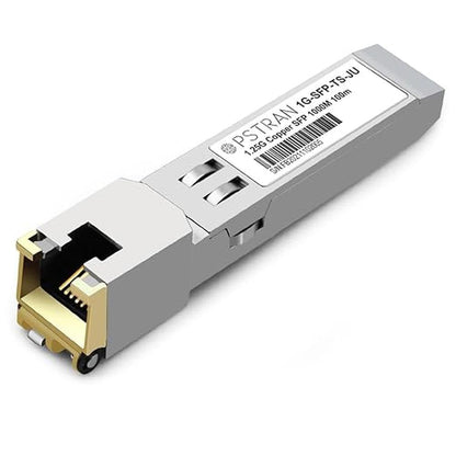 1000BASE-T SFP RJ45 Copper Transceiver Module Compatible – Front View