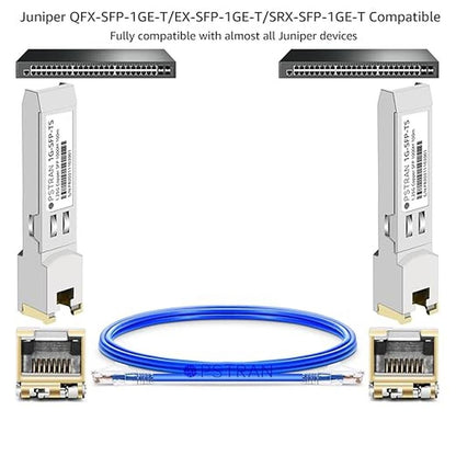 1000BASE-T SFP RJ45 Copper Transceiver Module Compatible – Packaging