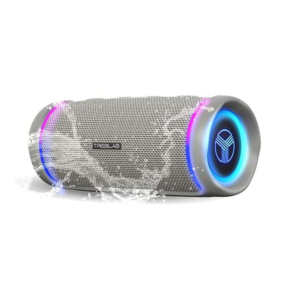 TREBLAB HD77: Premium Wireless Bluetooth Speaker – Front View
