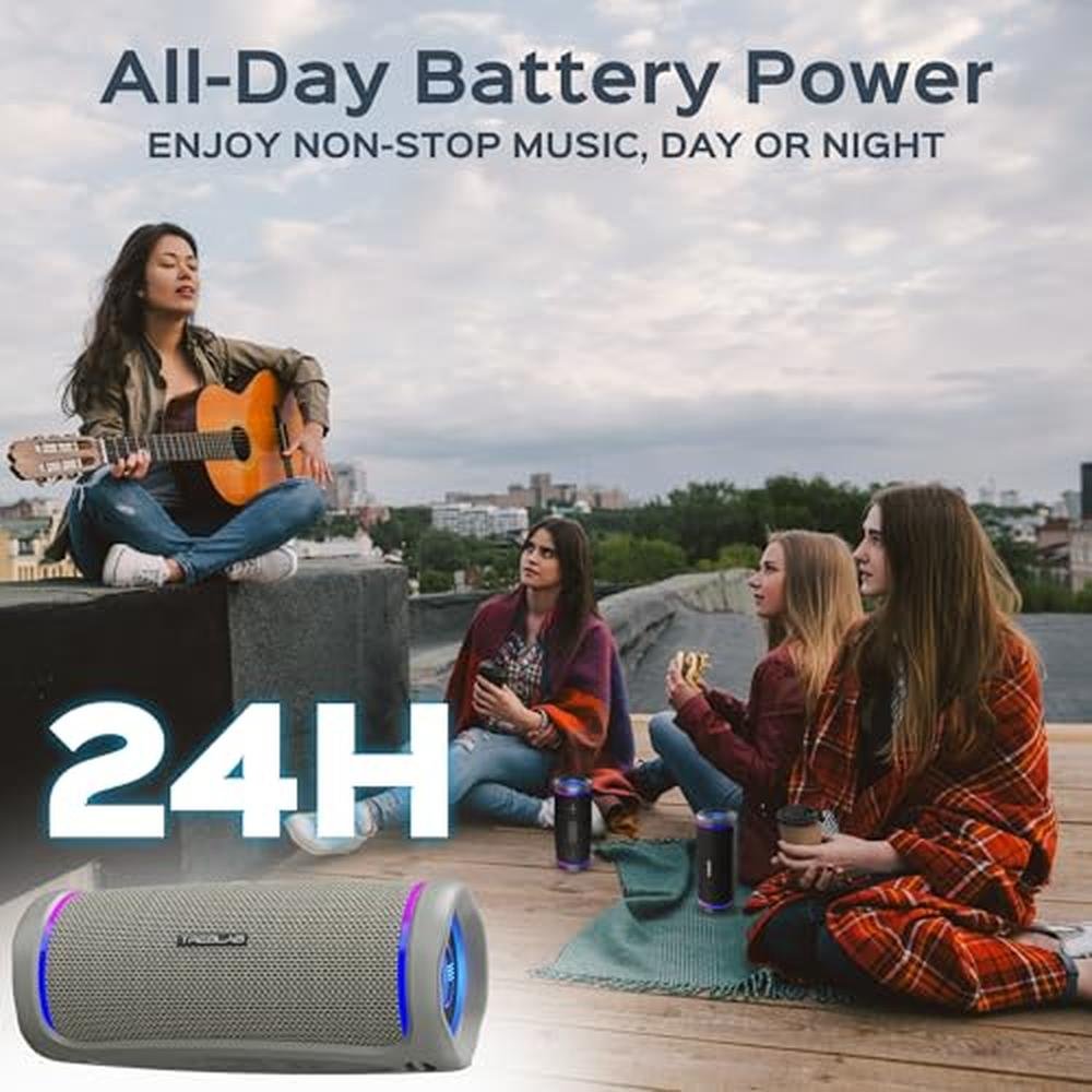 TREBLAB HD77: Premium Wireless Bluetooth Speaker – Packaging