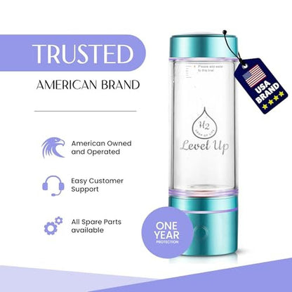 Hydrogen Water: LevelUpWay 2025 Dual Chamber SPE PEM – Side View