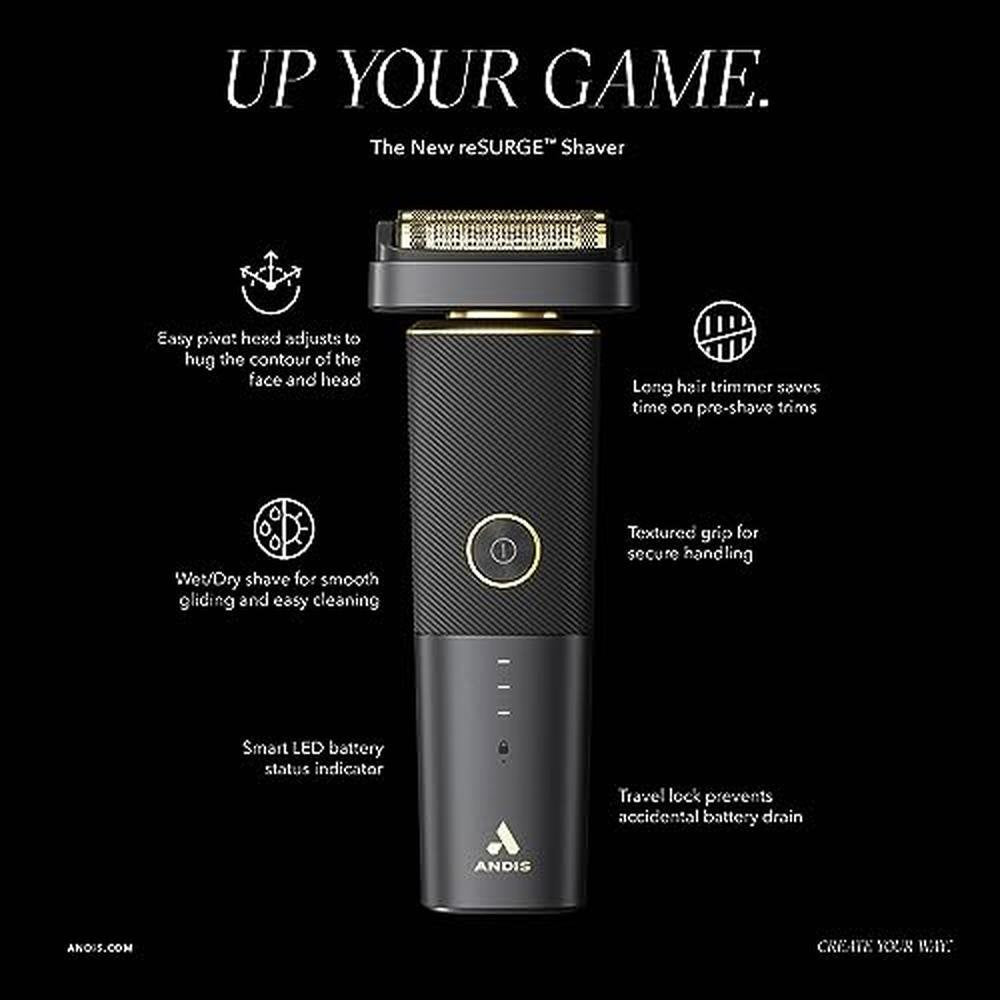 Premium Electric Lithium Titanium Shavers – Packaging