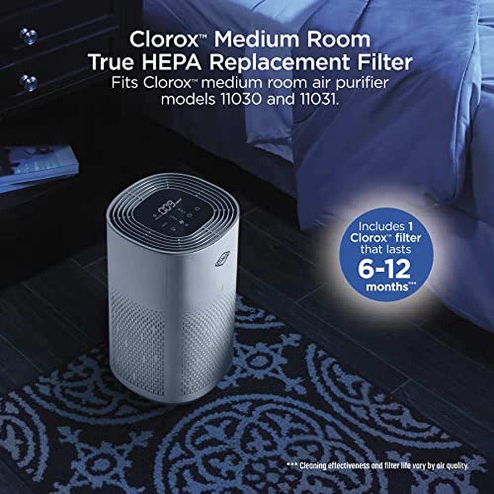 Clorox Medium Room Air Purifier – Close-up Detail