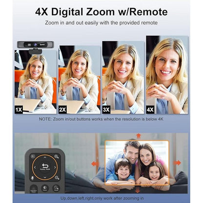 Webcam Spedal: Spedal 4K UHD Webcam with AI Noise Reduction – In Use