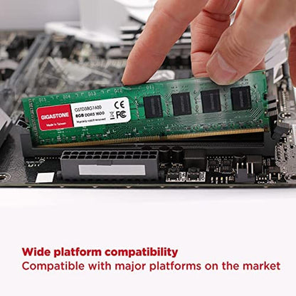 DDR3 PC3-12800: GIGASTONE 32GB Kit 4x8GB DDR3L 1600MHz – Packaging