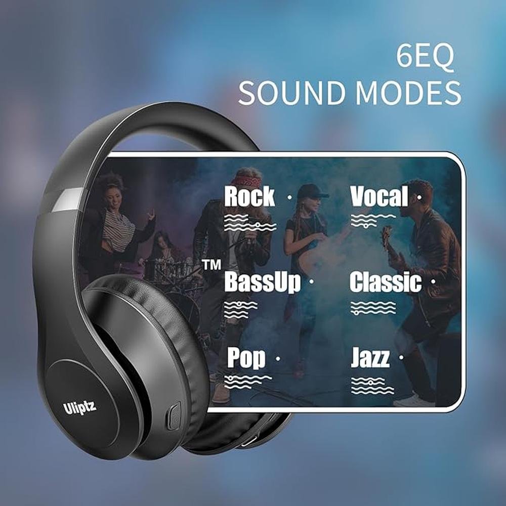 Uliptz Wireless Bluetooth Headphones – In Use