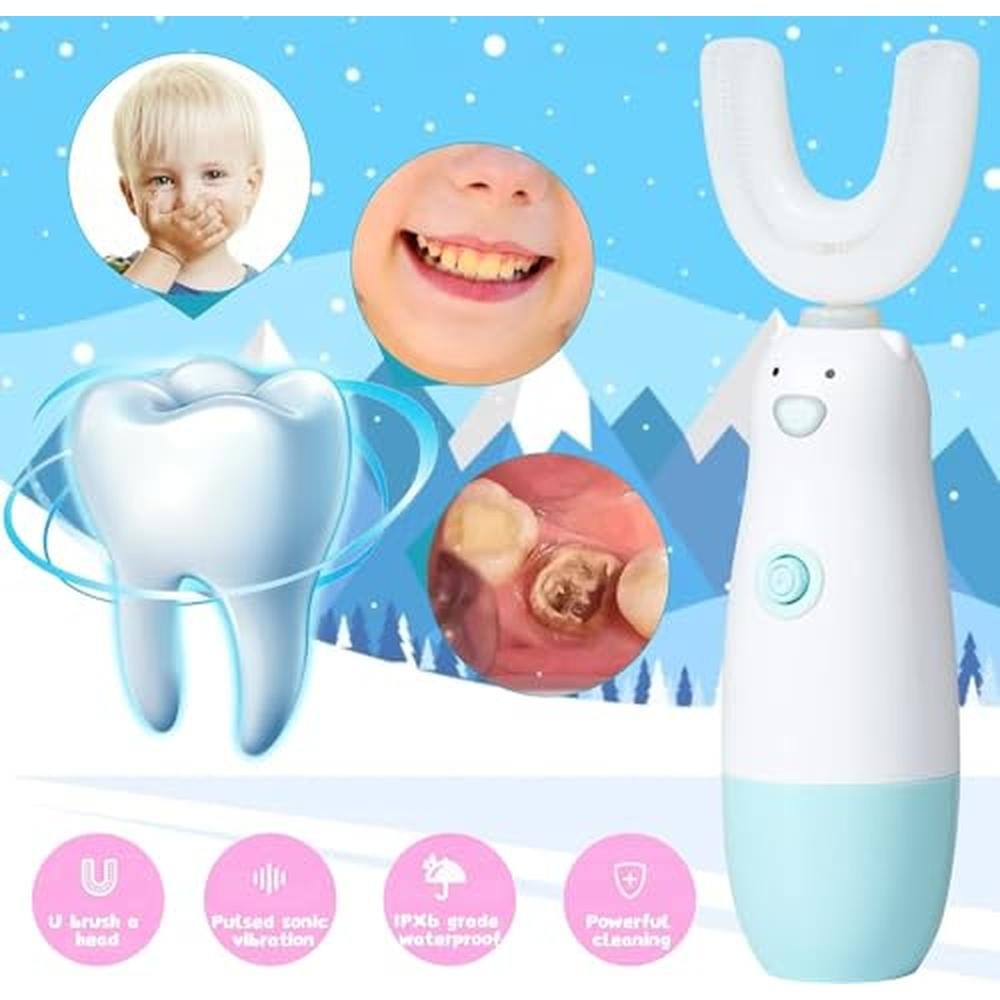 Premium Electric Toothbrush for Kids – Side View