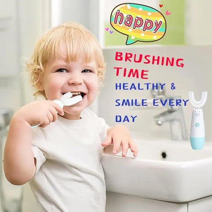 Premium Electric Toothbrush for Kids – In Use