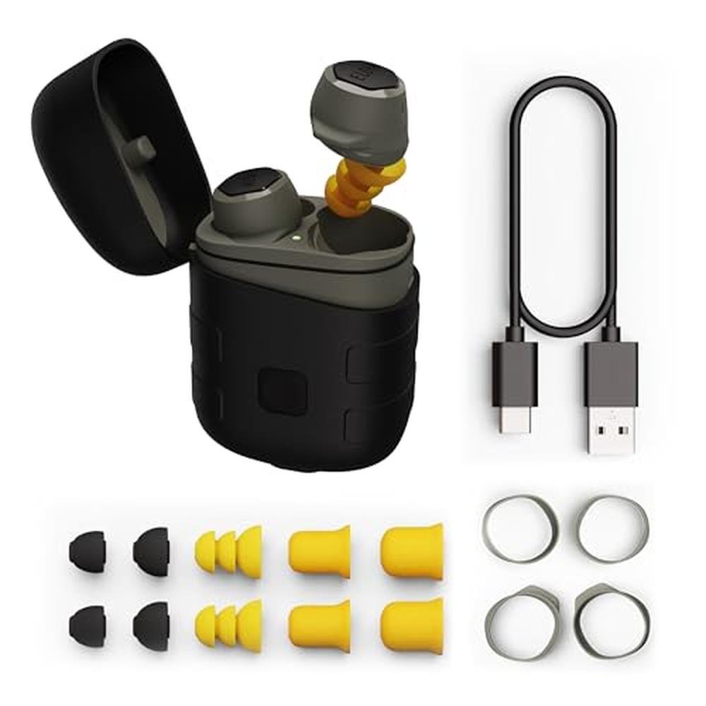 Noise Elgin: Elgin Rebel True Wireless Earbuds 25 dB Noise – Front View