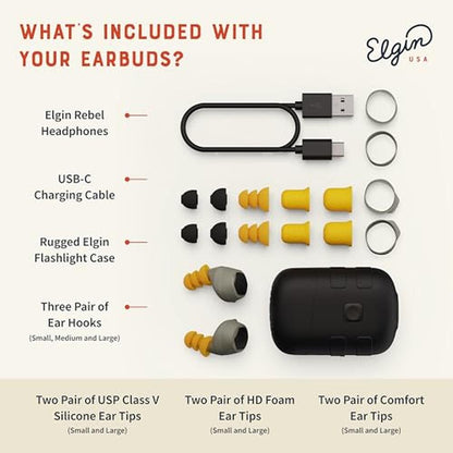 Noise Elgin: Elgin Rebel True Wireless Earbuds 25 dB Noise – Packaging