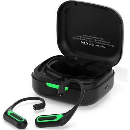 KZ AZ10 Bluetooth V5.2 aptX/TWS + Earbuds Hook with Mic – Front View