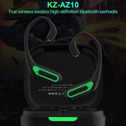 KZ AZ10 Bluetooth V5.2 aptX/TWS + Earbuds Hook with Mic – Side View