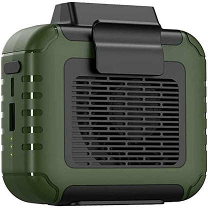 Portable Waist Fan: Yeedie Rechargeable Mini Waist Fan with – In Use