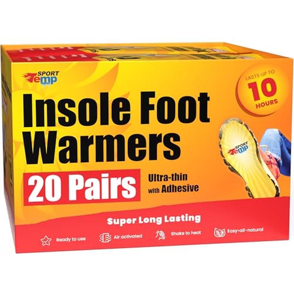 Insole Warmers: Hothands Insole Foot Warmers Ultra Thin – Front View