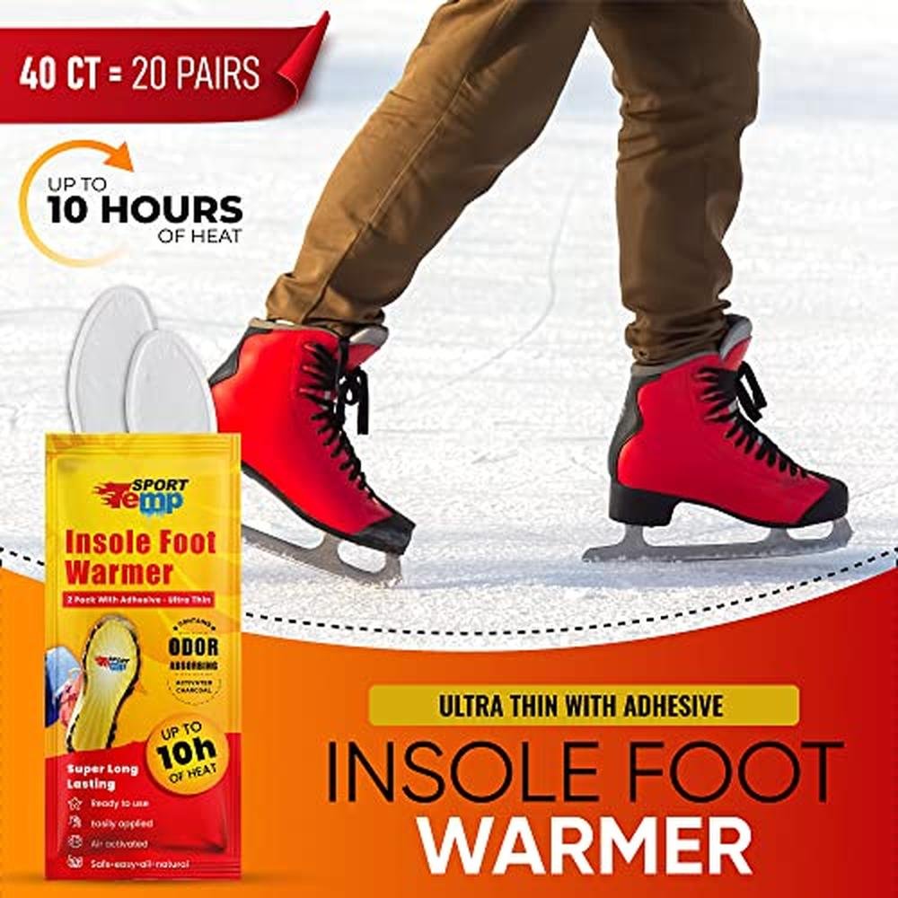 Insole Warmers: Hothands Insole Foot Warmers Ultra Thin – Close-up Detail