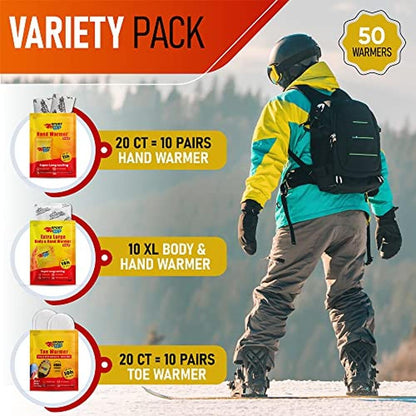 Hand Warmers: Premium Variety Pack – Close-up Detail