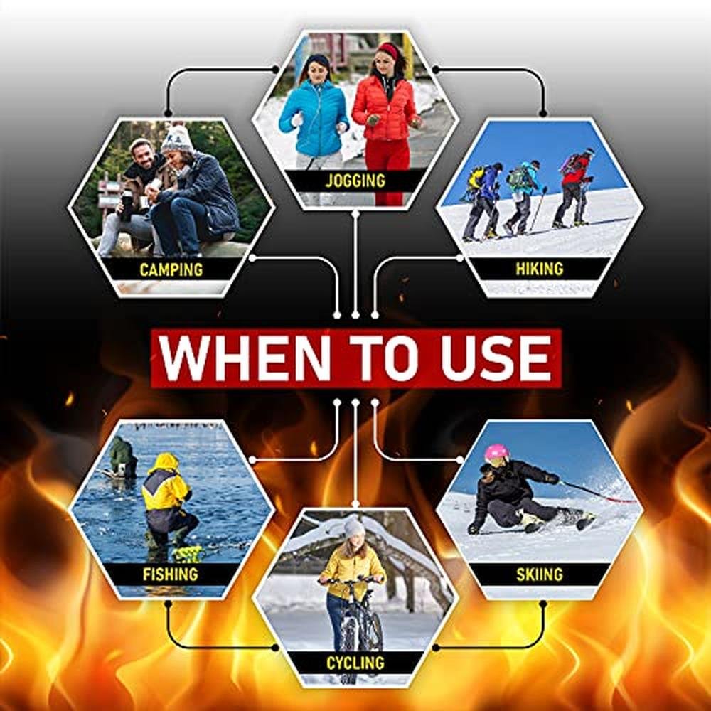 Hand Warmers: Premium Variety Pack – In Use
