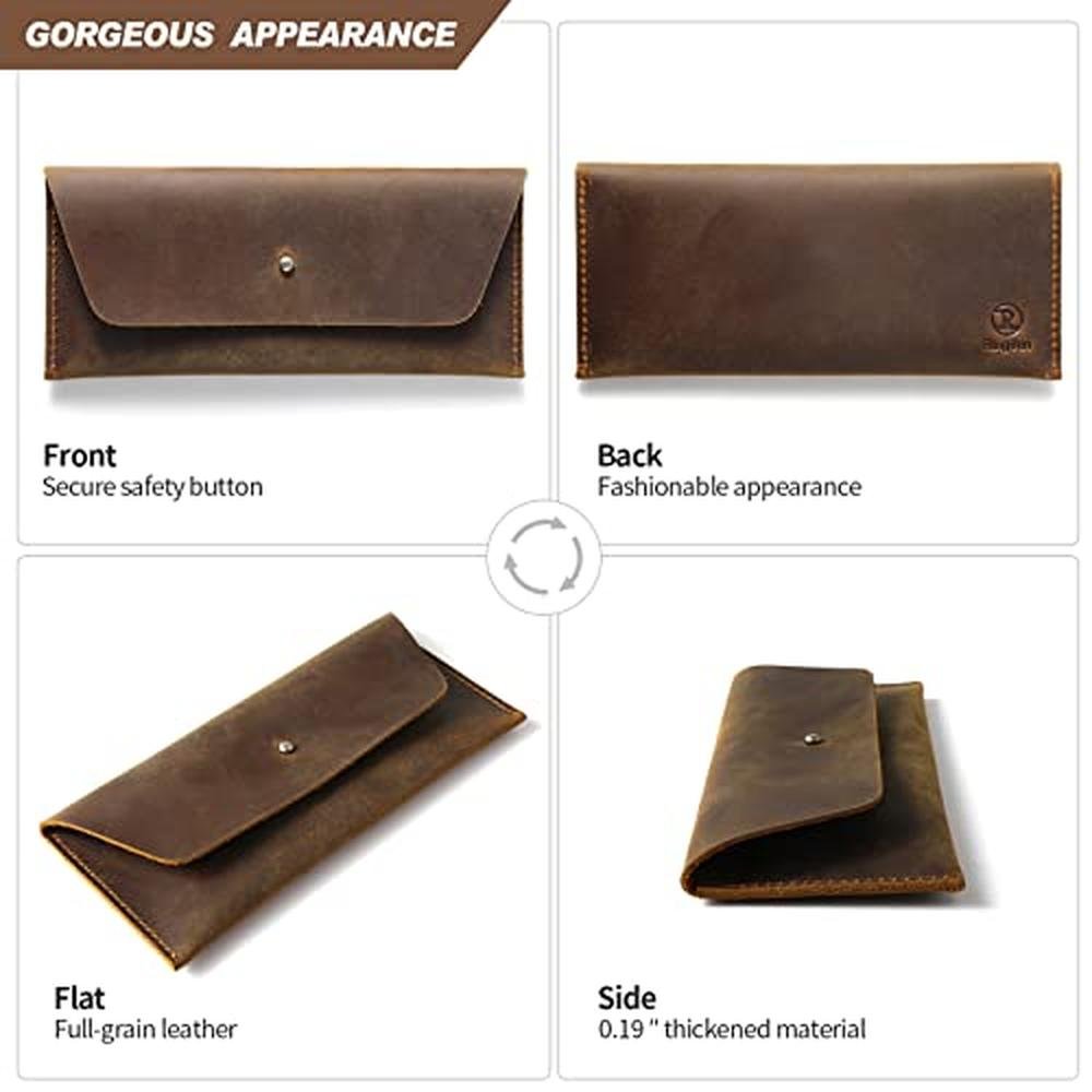 Ringsun Leather Money Cash Envelopes Wallet for Men – In Use