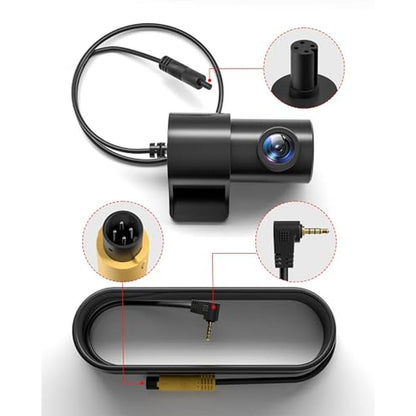 Camera Redtiger: REDTIGER F7N 1080P Rear View Camera – Side View