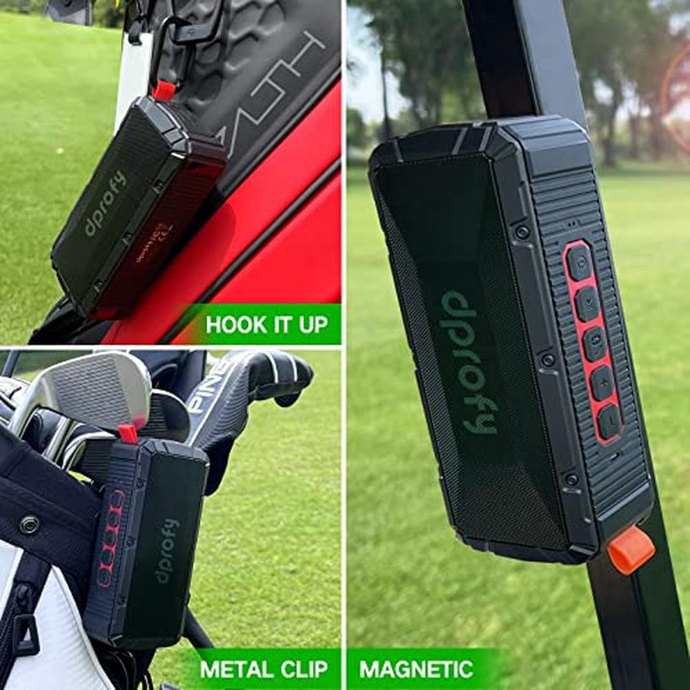 Magnetic Speaker: Pro Portable Magnetic Bluetooth Speaker – Close-up Detail