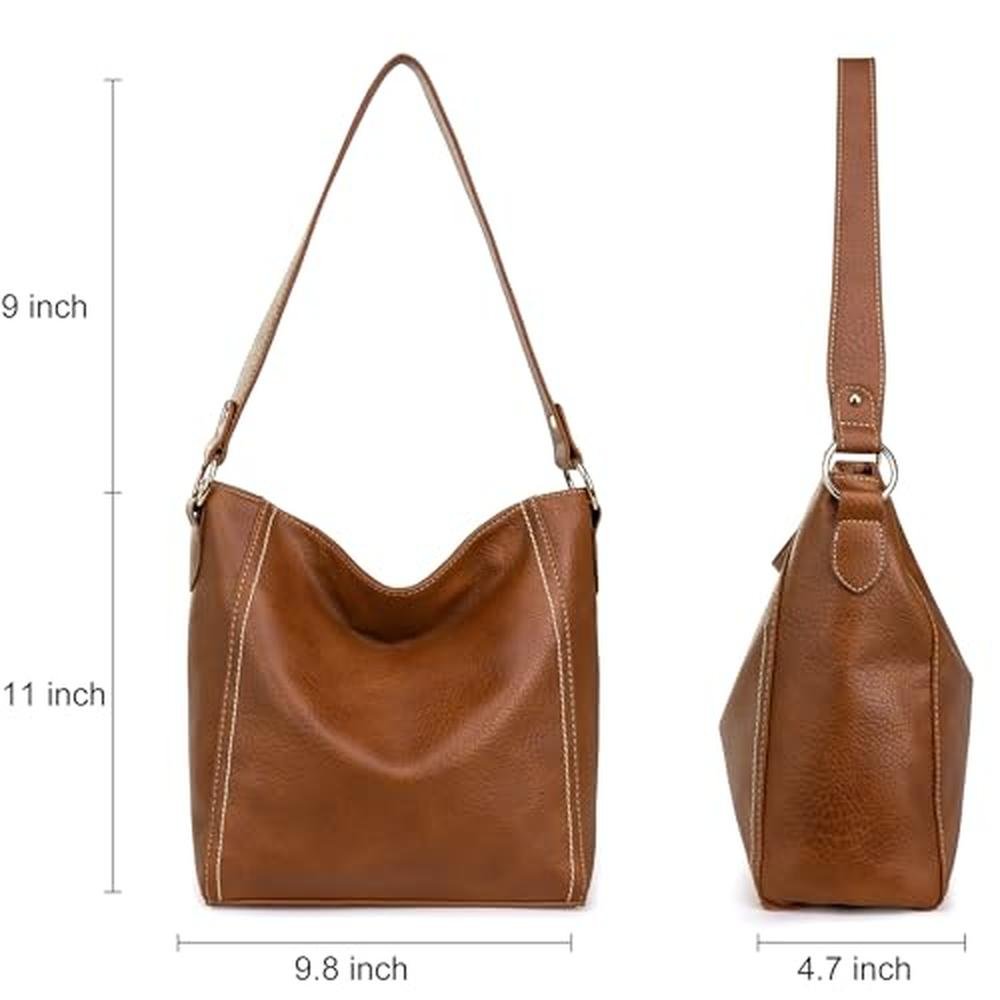 Purses Women: Montana West MWC-070BR Vegan Leather Shoulder – In Use