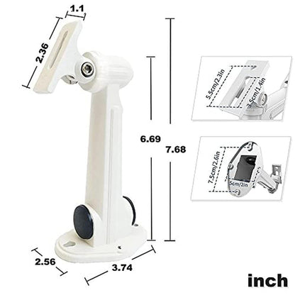Camera Bracket: PCUORLEORS Universal CCTV Security Camera – Side View