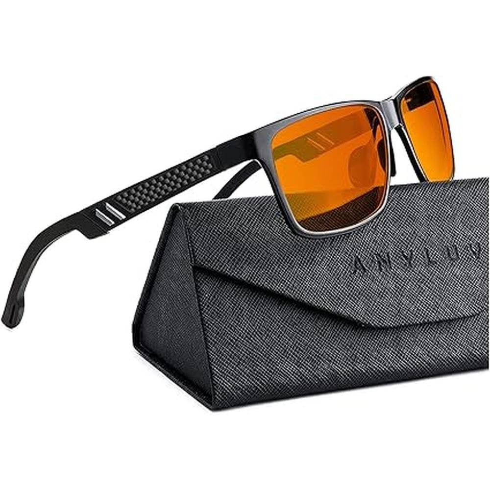 Glasses Blue Light Blocking: ANYLUV Gaming Glasses – Front View