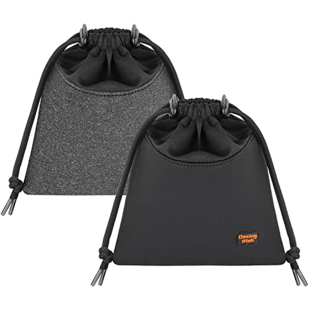 Headphone Bag: Desing Wish 2-Pack Lightweight Headphone – Front View