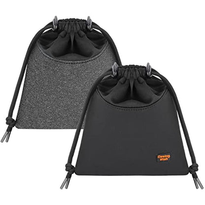 Headphone Bag: Desing Wish 2-Pack Lightweight Headphone – Front View