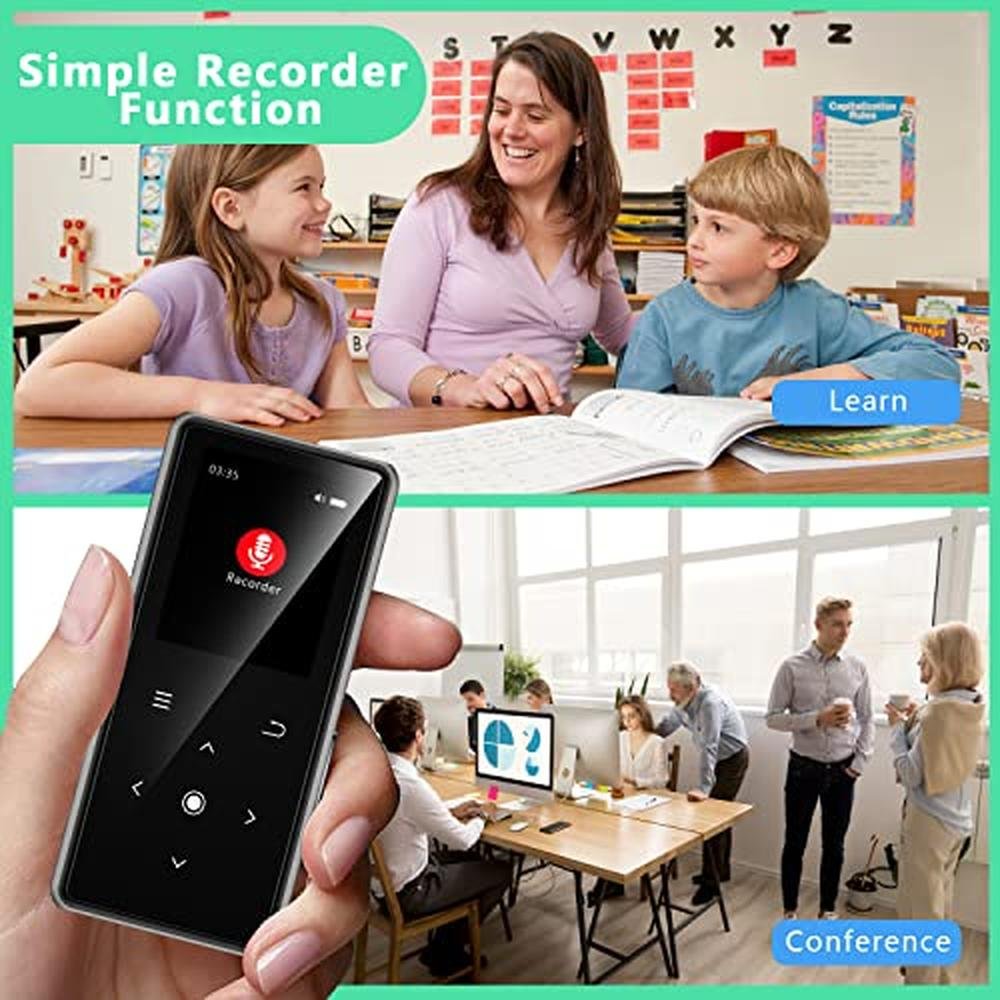 MP3 Player 64GB: AiMoonsa Music Player with Bluetooth 5.2 – Packaging