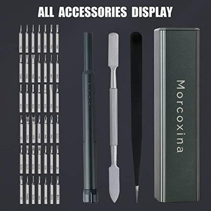 Precision Screwdriver Set: Morcoxina 46 in 1 Mini – Side View