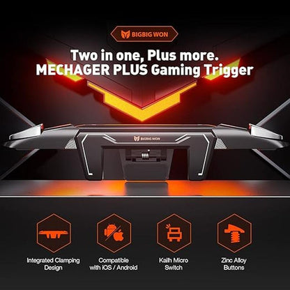 Mobile Gaming Controller: BIGBIG WON Gaming Triggers for – Side View