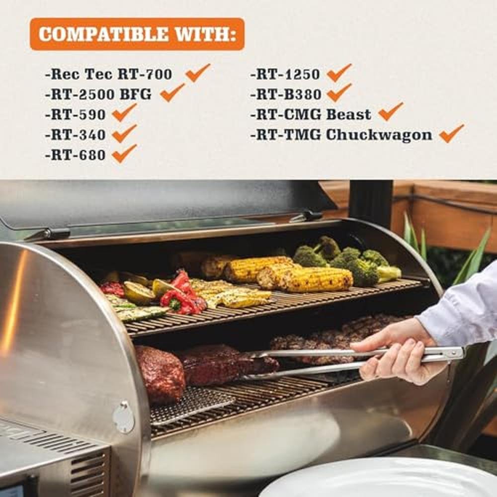 Probe Grill: 2-Pack Temperature Meat Probe Replacement for – Side View