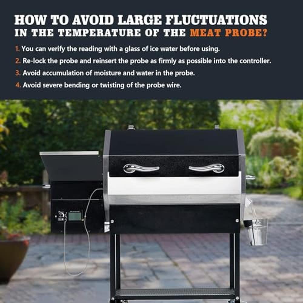 Probe Grill: 2-Pack Temperature Meat Probe Replacement for – In Use