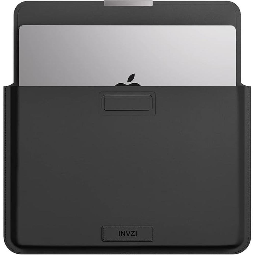 MacBook INVZI Sleeve: INVZI Vegan Leather Case for 13-14 – Close-up Detail