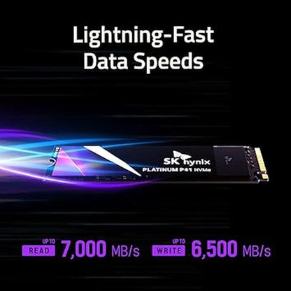 Hynix Platinum P41 2TB: USA Warehouse Premium SSD – Side View
