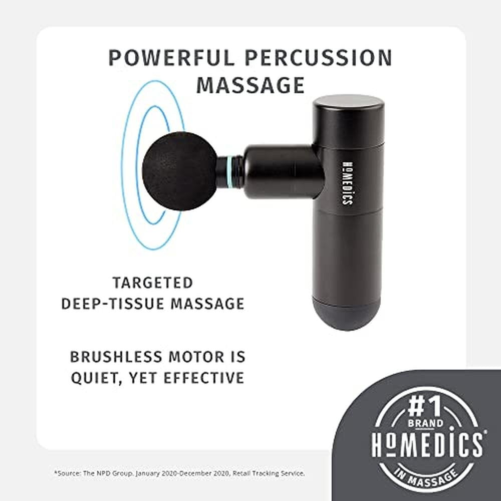 Homedics Therapist Select Compact Percussion Massager – Close-up Detail
